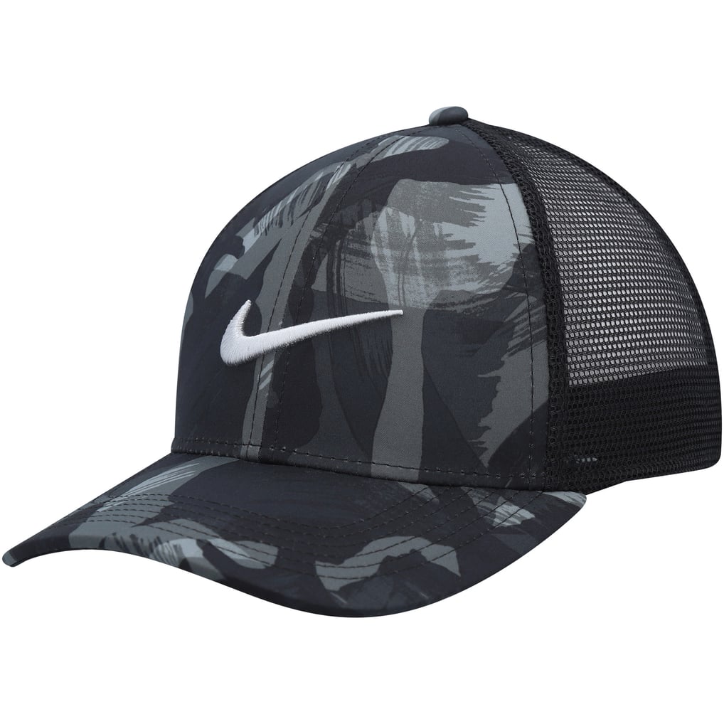 Nike Legacy91 Trucker Performance Snapback Hat - Gray/Black display picture 2