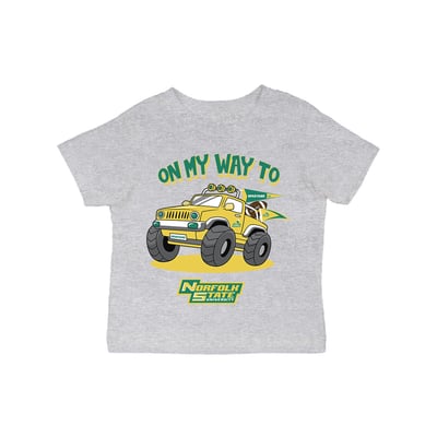Norfolk State Spartans Vive La Fete Infant On My Way T-Shirt - Gray