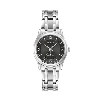 Norfolk State Spartans Bulova Women's Corporate Collection Stainless Steel Watch - Black