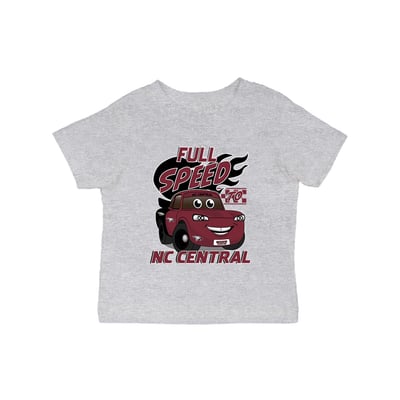 North Carolina Central Eagles Vive La Fete Infant Full Speed T-Shirt - Gray