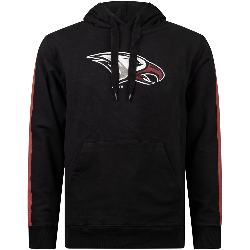 North Carolina Central Eagles FISLL Oversized Stripes Pullover Hoodie - Black