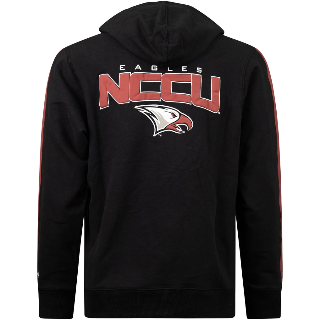 North Carolina Central Eagles FISLL Oversized Stripes Pullover Hoodie - Black