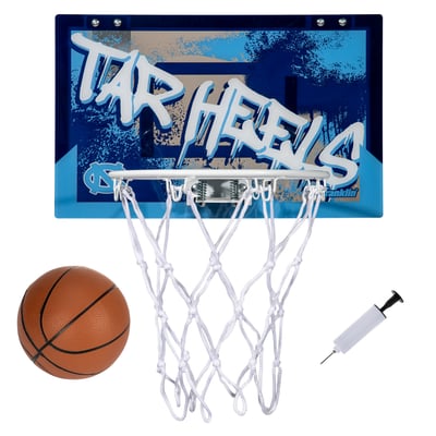 North Carolina Tar Heels Franklin Sports  Over-the-Door Mini Basketball Hoop Set 
