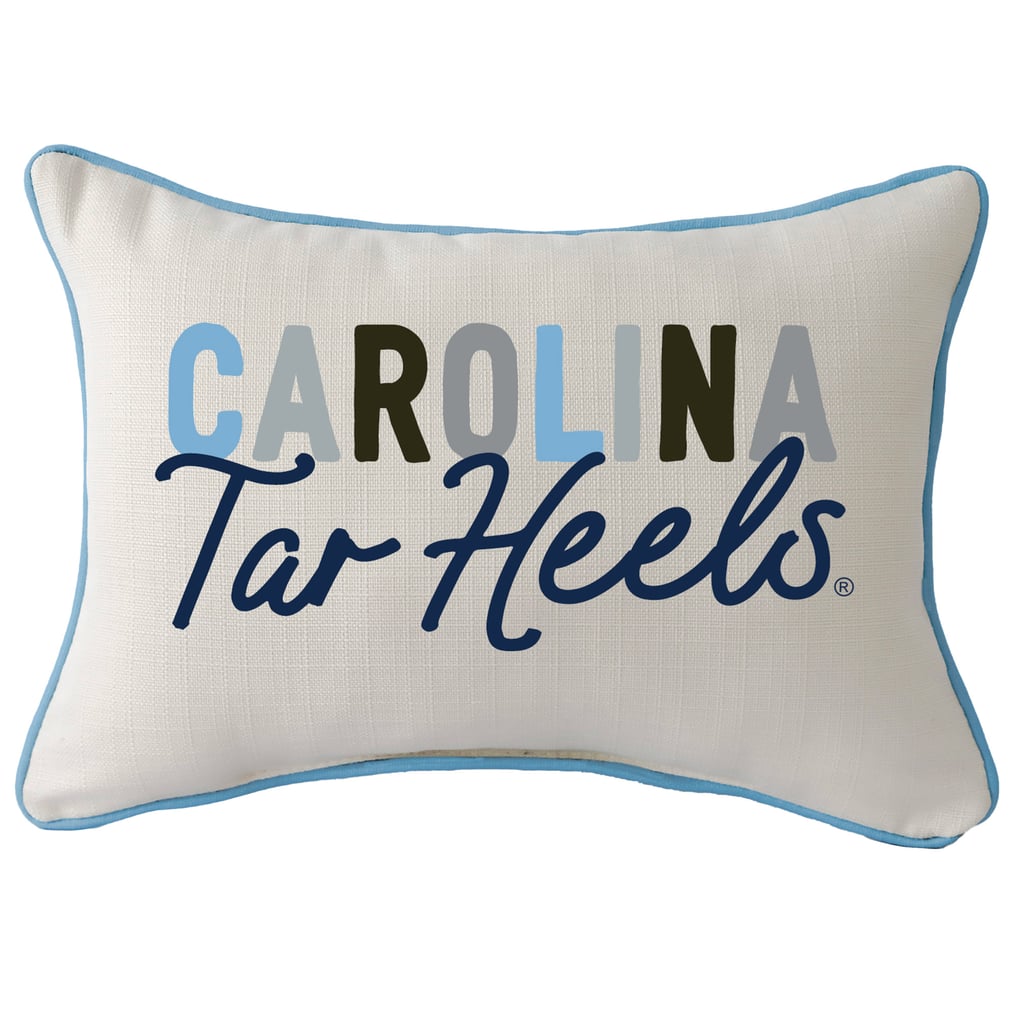  North Carolina Tar Heels Tones Rectangular Piped Pillow
