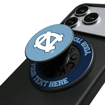 North Carolina Tar Heels Keyscaper Personalized PopSockets Magnetic Phone Grip & Stand