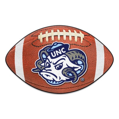 North Carolina Tar Heels Logo Brands 22" x 29.5" Football Mat