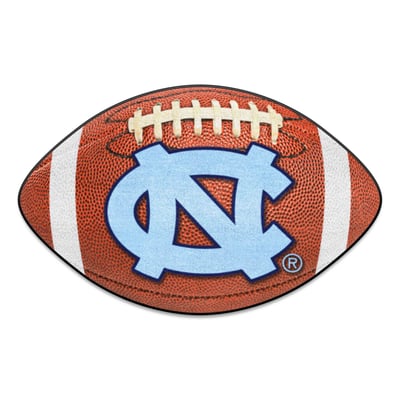 North Carolina Tar Heels Logo Brands 22" x 29.5" Football Mat