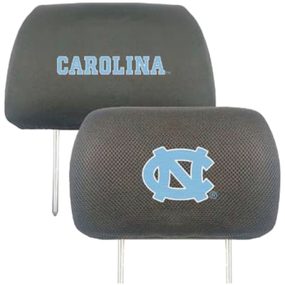 North Carolina Tar Heels Logo Brands Car Head Rest Cover
