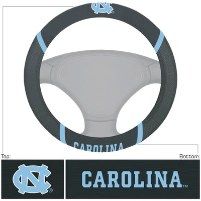North Carolina Tar Heels Logo Brands Steering Wheel Cover