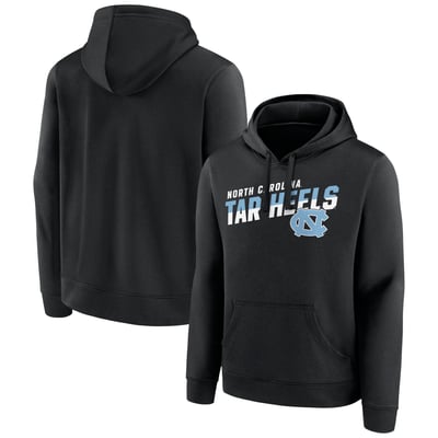 North Carolina Tar Heels Quick Slant Pullover Hoodie - Black