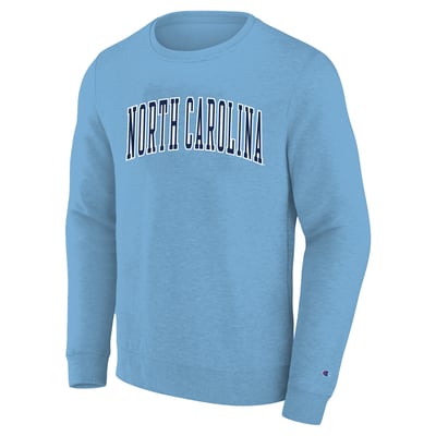  North Carolina Tar Heels Champion Arch Applique Big & Tall Sweatshirt - Carolina Blue