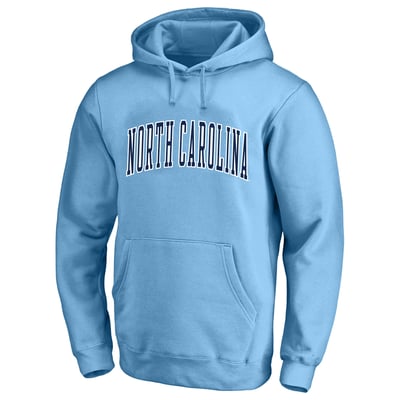  North Carolina Tar Heels Champion Arch Over Tackle Twill Hoodie - Carolina Blue