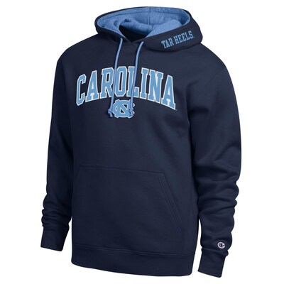  North Carolina Tar Heels Champion Arch Tackle Twill Hoodie - Navy
