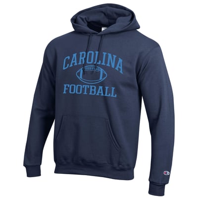 North Carolina Tar Heels Champion Football Icon Hoodie - Navy