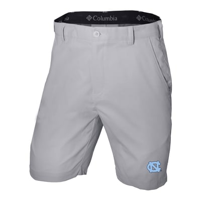 North Carolina Tar Heels Columbia Omni-Wick Lie Angle Shorts - Gray
