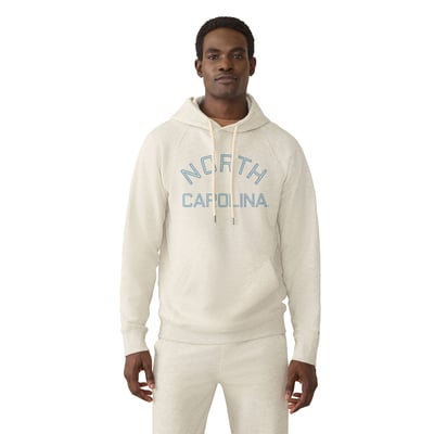 North Carolina Tar Heels FAHERTY High Standard Fleece Hoodie - Beige