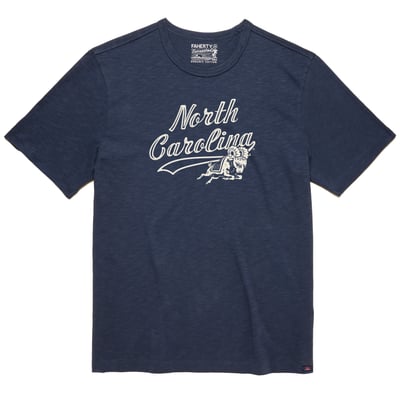 North Carolina Tar Heels FAHERTY Sunwashed T-Shirt - Navy