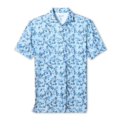  North Carolina Tar Heels johnnie-O Galvin Polo - Carolina Blue