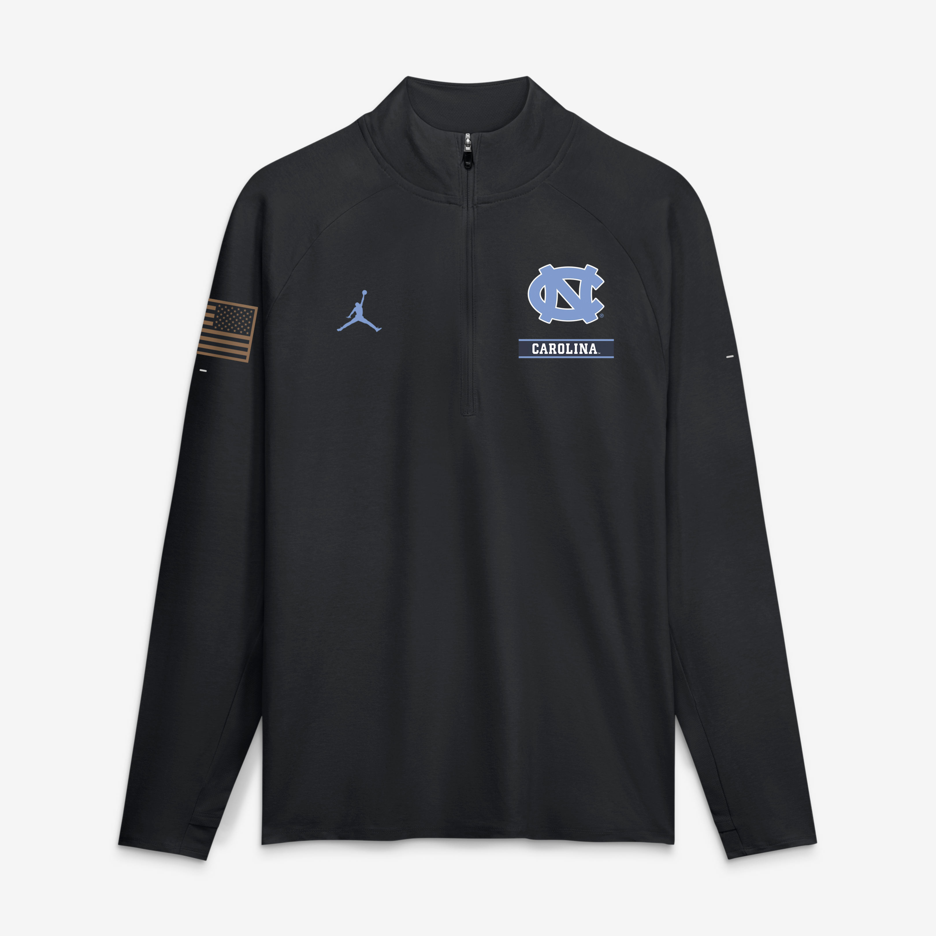Jordan Brand North Carolina Tar Heels Black 2026 Military Appreciation ...