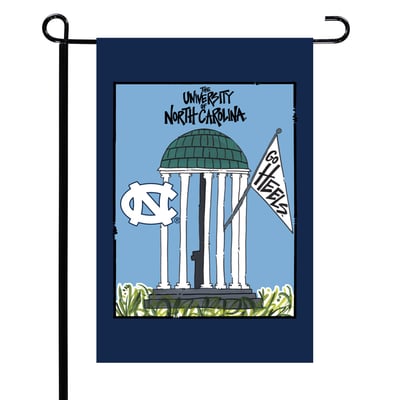 North Carolina Tar Heels 12" x 18" Double-Sided Garden Flag