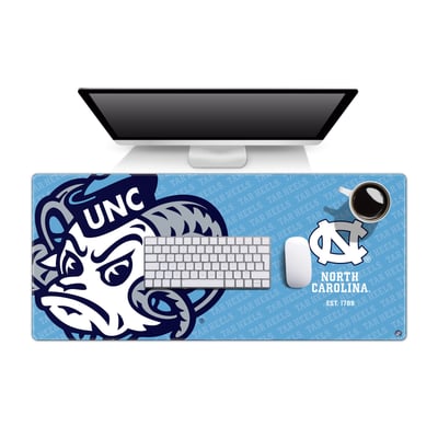 North Carolina Tar Heels 15.7" x 35.4" Logo Series Desk Pad