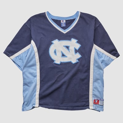 North Carolina Tar Heels Champion 90s T-shirt - Navy - XL by Fanatics Real Vintage