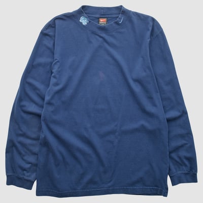 North Carolina Tar Heels Nike 2000s Long Sleeve T-shirt - Navy - S by Fanatics Real Vintage