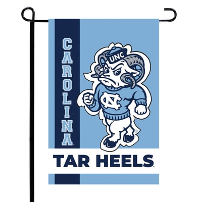 North Carolina Tar Heels Team Garden Flag