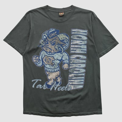 North Carolina Tar Heels TSI Sportswear 90s T-shirt - Charcoal - L by Fanatics Real Vintage