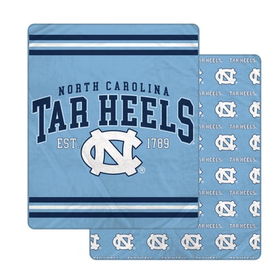 North Carolina Tar Heels Pegasus Legacy Arch Double-Sided 60" x 70" Blanket