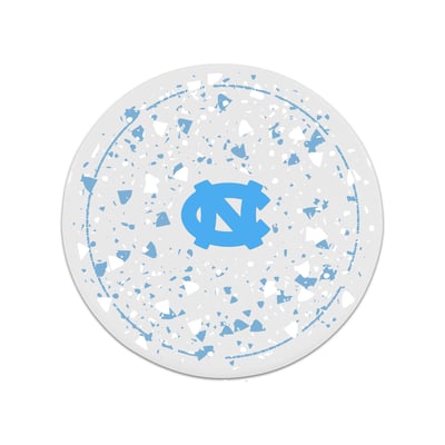 North Carolina Tar Heels The Memory Company Circle Ceramic Coaster Set