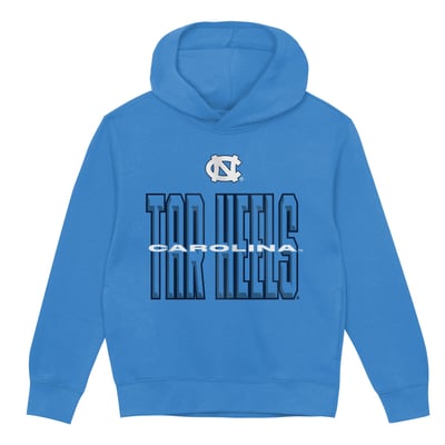 North Carolina Tar Heels Outerstuff Toddler Field General Fleece Hoodie - Carolina Blue