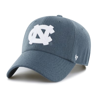 North Carolina Tar Heels '47 Unisex Chain Stitch Clean Up Adjustable Hat - Athletic Heather Navy