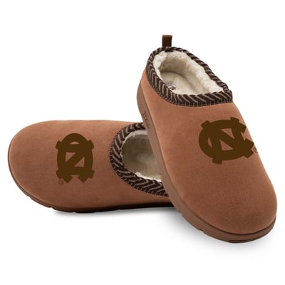 North Carolina Tar Heels ISlide Unisex Tonal Logo Mission Slippers - Tan
