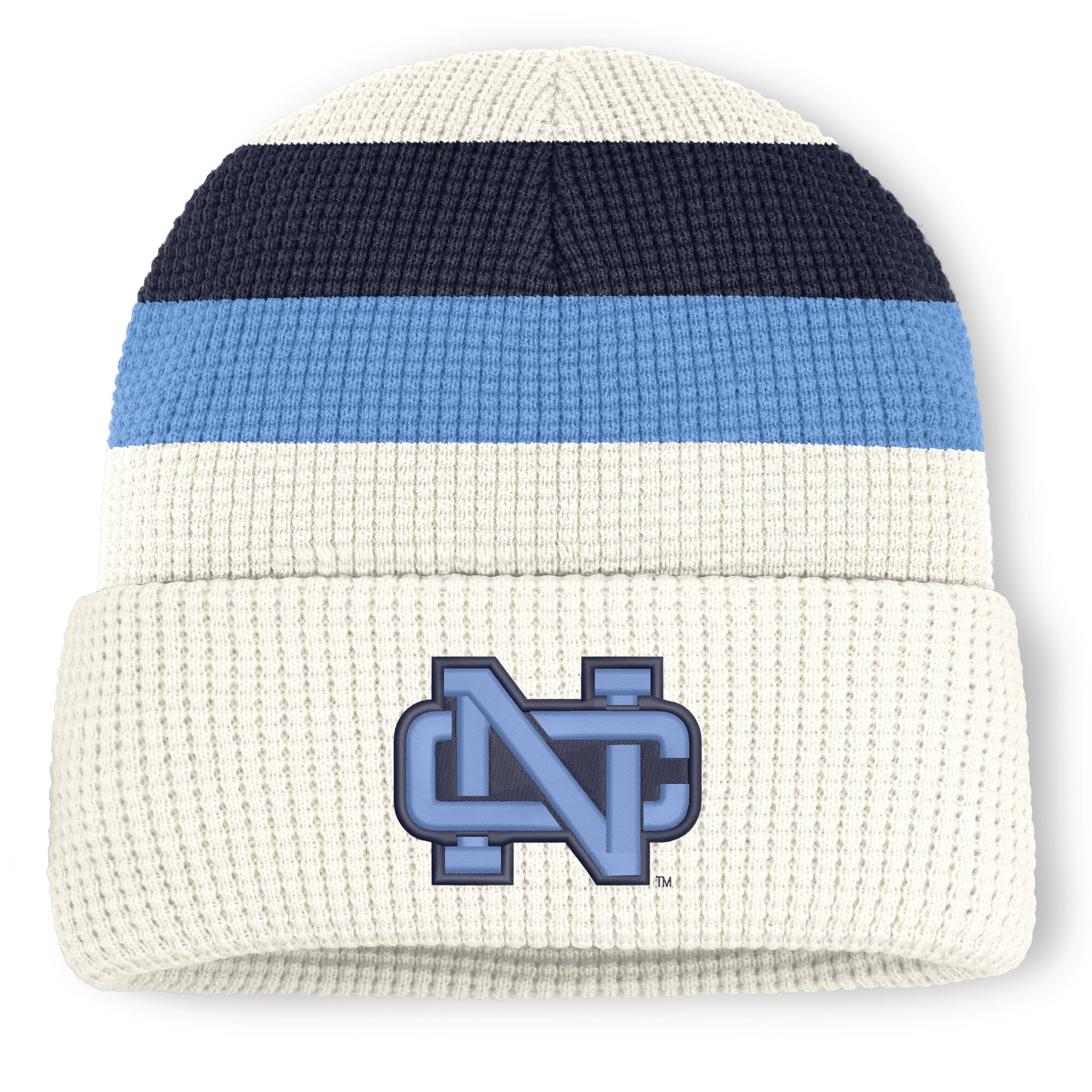 North Carolina Tar Heels Nike Unisex Legacy Letter Cuffed Knit Hat - White