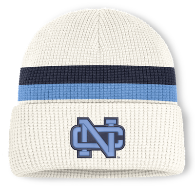  North Carolina Tar Heels Nike Unisex Legacy Letter Cuffed Knit Hat - White