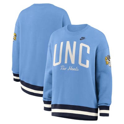  North Carolina Tar Heels Nike Women's Oversized Legacy Arch Phoenix Sweatshirt - Carolina Blue