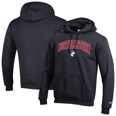 Northeastern Huskies Champion Powerblend Hoodie - Black