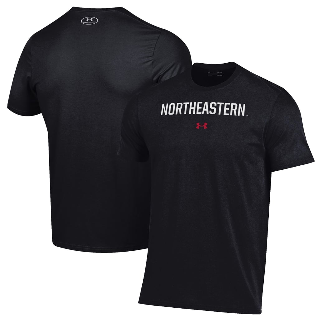 Northeastern Huskies Under Armour Primary Performance T-Shirt - Black