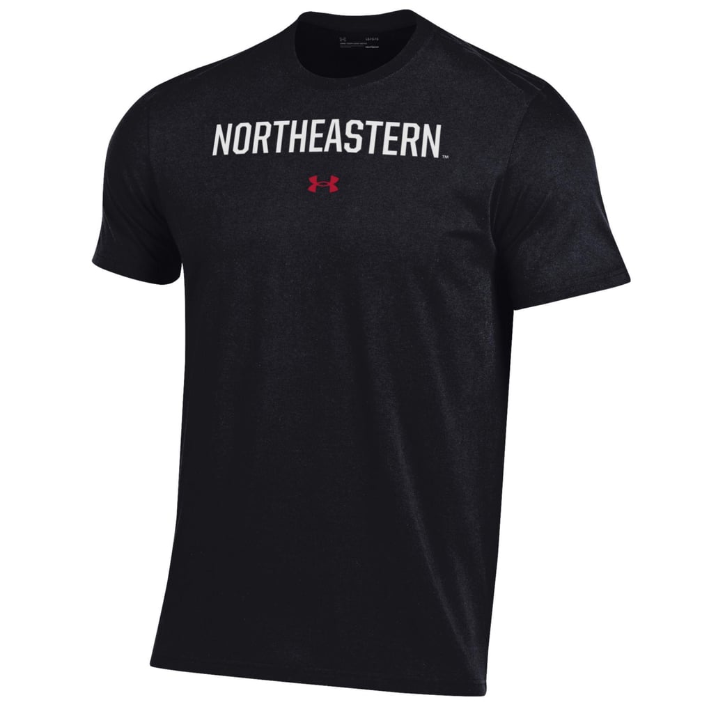 Northeastern Huskies Under Armour Primary Performance T-Shirt - Black