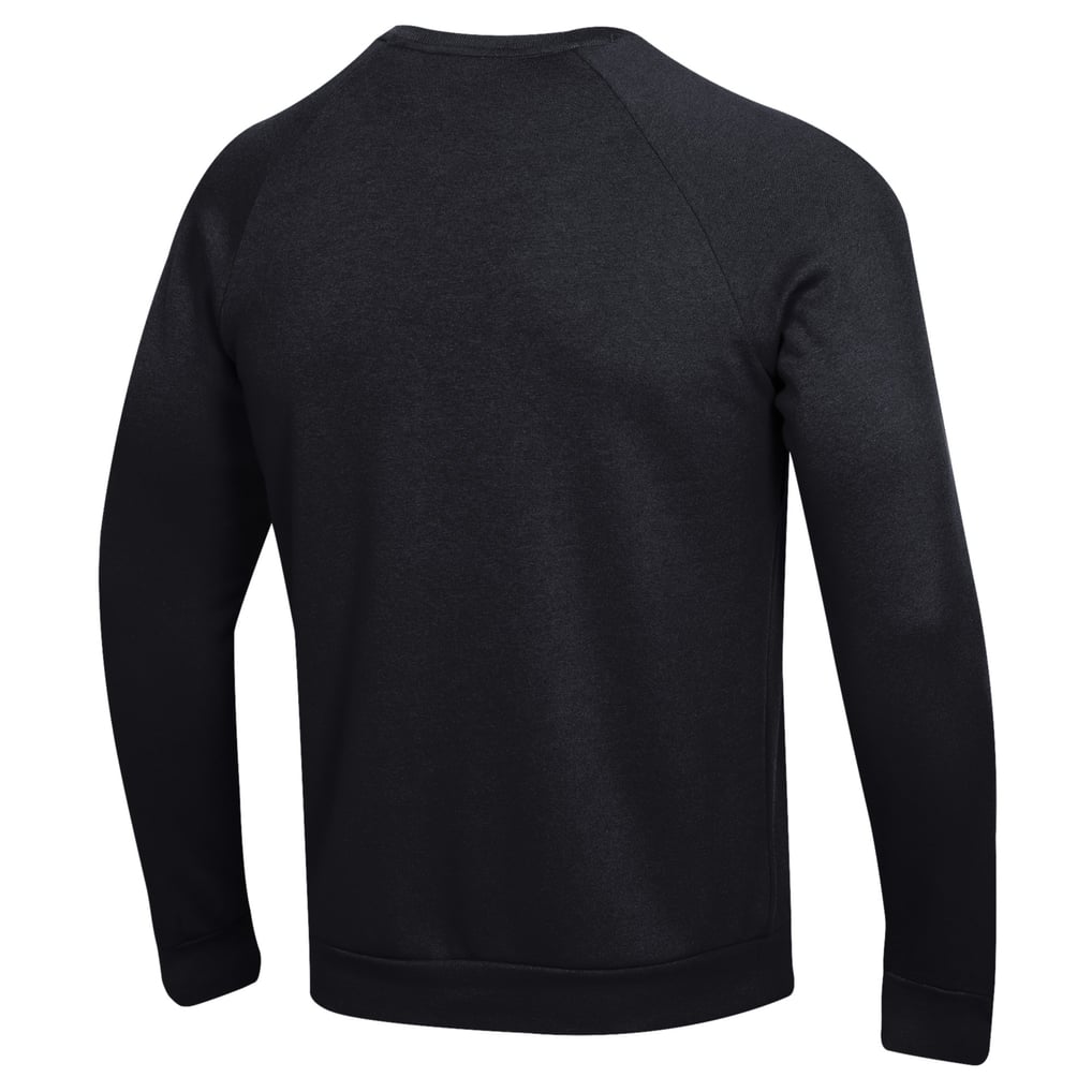 Northeastern Huskies Under Armour Soccer Rival Fleece Raglan Pullover Sweatshirt - Black