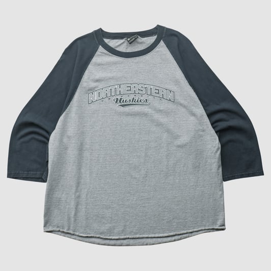 Northeastern Huskies Gear For Sports 2000s T-shirt - Heather Gray - XL by Fanatics Real Vintage