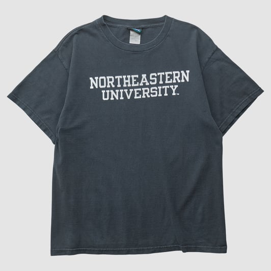 Northeastern Huskies Yikes! 2000s T-shirt - Black - M by Fanatics Real Vintage