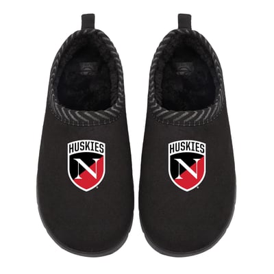 Northeastern Huskies ISlide Unisex Primary Logo Mission Slippers - Black
