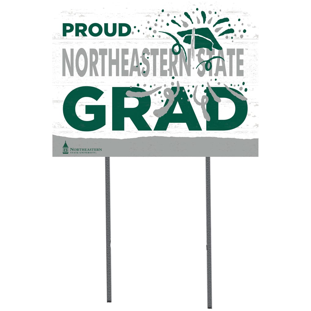 Northeastern State Riverhawks 18" x 24" Yard Sign