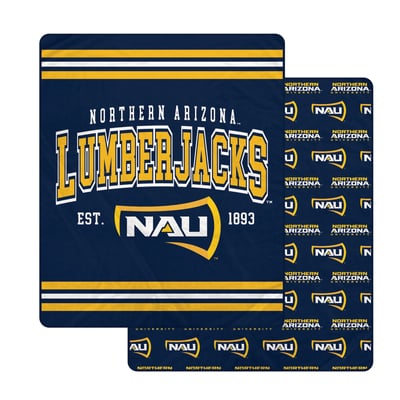 Northern Arizona Lumberjacks Pegasus Legacy Arch Double-Sided 60" x 70" Blanket