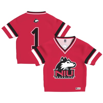 Northern Illinois Huskies GameDay Greats Toddler Lightweight Football Fashion Jersey - Cardinal