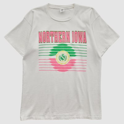 Northern Iowa Panthers Desert Sportswear 80s T-shirt - White - M by Fanatics Real Vintage