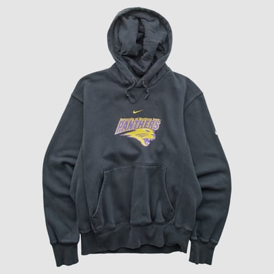 Northern Iowa Panthers Nike 2000s Hooded Pullover Sweatshirt - Black - XS by Fanatics Real Vintage