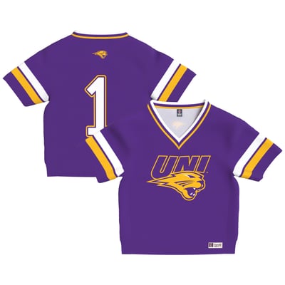 Northern Iowa Panthers GameDay Greats Toddler Lightweight Football Fashion Jersey - Purple